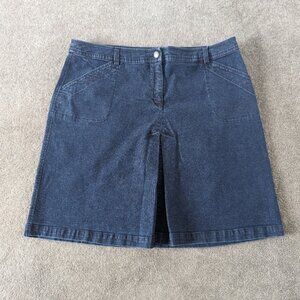 Penmans Women's Mini Jean Skirt Size 18W Denim Cotton Blue